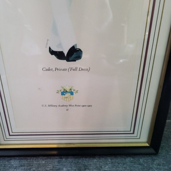 US military Academy, West Point 1910 Set Of 4 prints framed - Picture 9 of 9